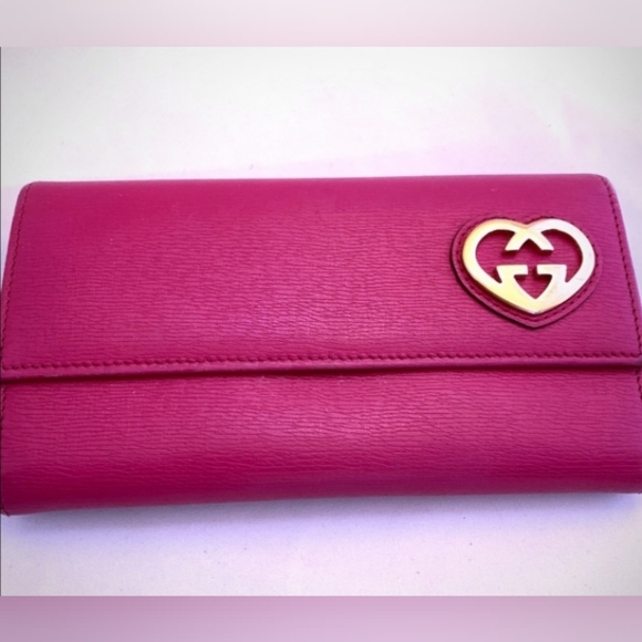 EUC Gucci Limited Edition Takeru GG interlocking hearts long wallet - Picture 1 of 9